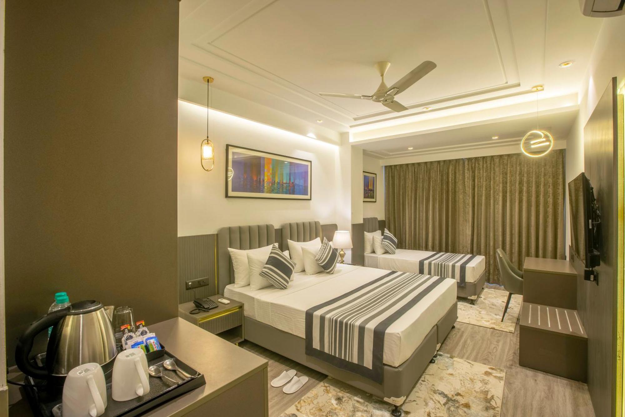 Plazzo Prime Plaza At Delhi Airport Bed & Breakfast Yeni Delhi Dış mekan fotoğraf